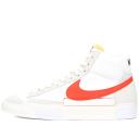 Nike Blazer Mid '77 Pro Club Sneakers in White and Red