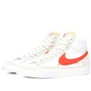 Nike Blazer Mid '77 Pro Club Sneakers in White and Red