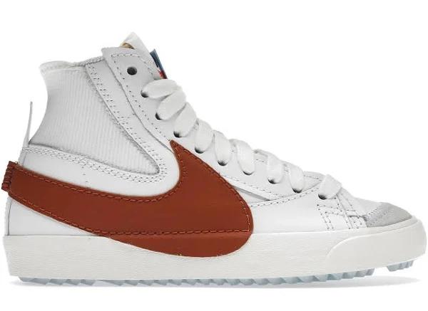 Nike Blazer Mid '77 Pro Club Sneakers in White and Red