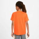 Nike Boys Dri-FIT Miler Tee, S / Orange