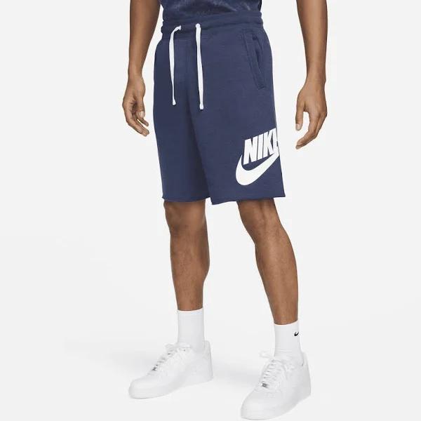 Nike Club Alumni Men's French Terry Shorts - Blue