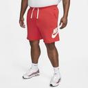 Nike Club Alumni Men's French Terry Shorts - Red