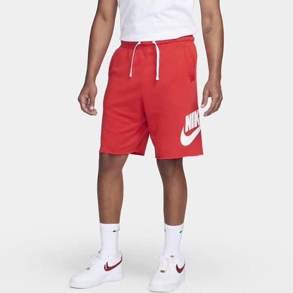 Nike Club Alumni Men's French Terry Shorts - Red