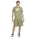 Nike Club HBR Logo T-Shirt in Green