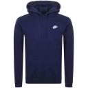 Nike Club Hoodie Navy