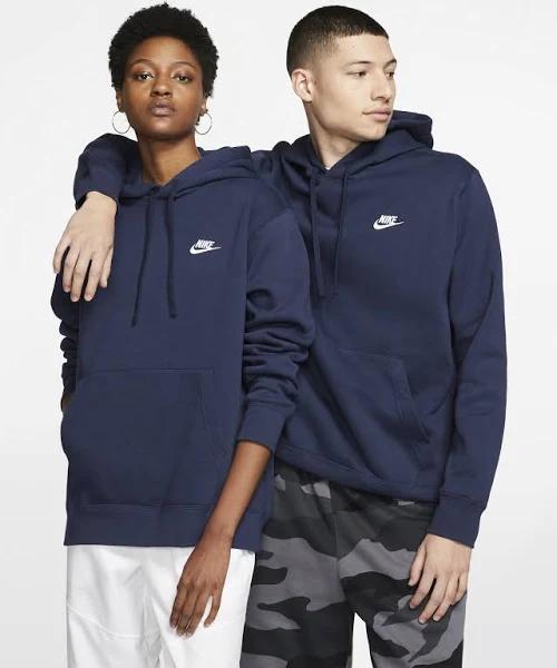 Nike Club Hoodie Navy