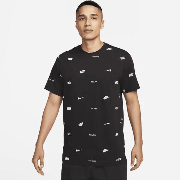 Nike Club T-Shirt - Black - XS