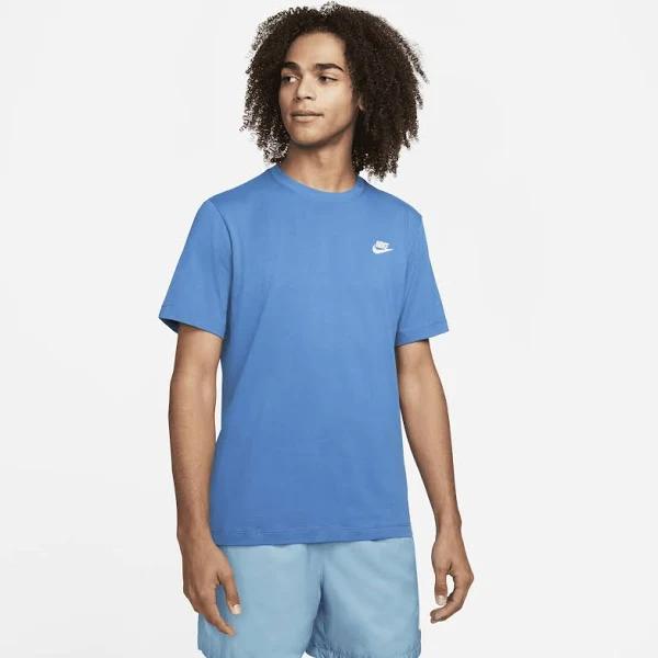 Nike Club T-Shirt - Blue - XXL