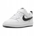 Nike Court Borough Low 2 White Black (PS)