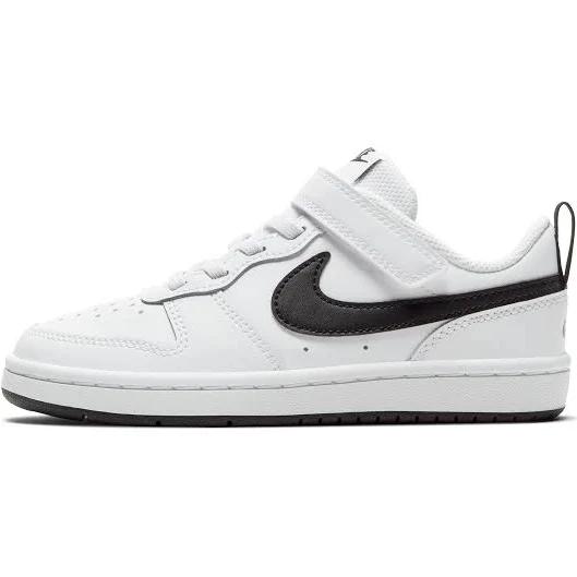 Nike Court Borough Low 2 Younger Kids' Shoe - White