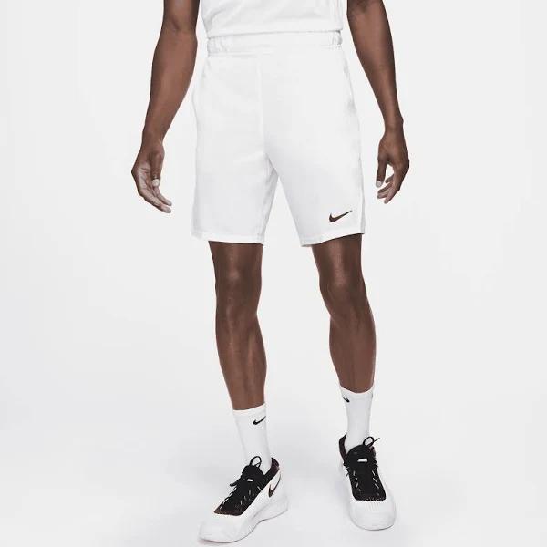 Nike Court Dri-FIT Victory 9" White Men's Shorts-XS
