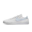 Nike Court Legacy Canvas Womens Casual Shoes White/Grey US 8
