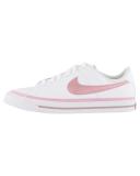 Nike Court Legacy GS Kids Casual Shoes White/Pink US 6