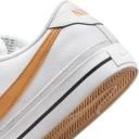 Nike Court Legacy Shoes - Size 9.5 - 109 White/Light Curry/Black Gum