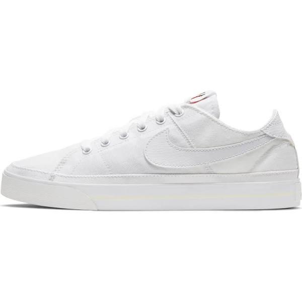 Nike Court Legacy Women's Canvas Sneakers, Size: 8, White