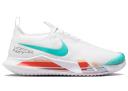 Nike Court React Vapor NXT HC White Habanero Red Pomegranate Washed Teal