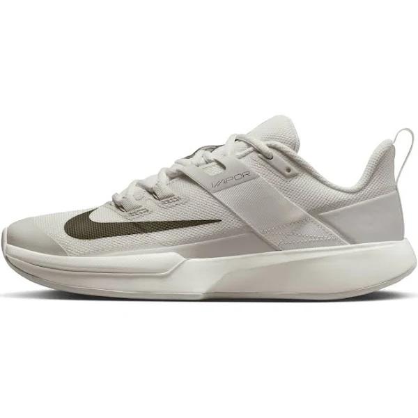 Nike Court Vapor Lite Sail/Olive Women's Tennis Shoe-7.5 US