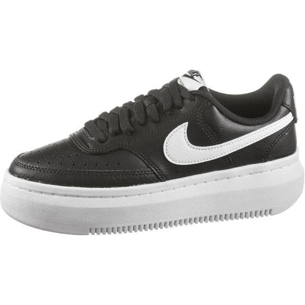 Nike Court Vision Alta Leather Shoes Black EU 36