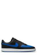 Nike Court Vision Low Mens Casual Shoes Black/Blue US 9