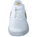 Nike Court Vision Low Next Nature Womens Casual Shoes White/Gold US 10
