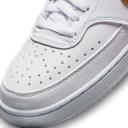 Nike Court Vision Low Next Nature Womens Casual Shoes White/Gold US 10