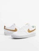 Nike Court Vision Low Next Nature Womens Casual Shoes White/Gold US 11