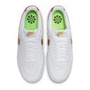Nike Court Vision Low Next Nature Womens Casual Shoes White/Gold US 11