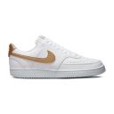 Nike Court Vision Low Next Nature Womens Casual Shoes White/Gold US 11
