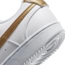 Nike Court Vision Low Next Nature Womens Casual Shoes White/Gold US 11