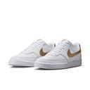 Nike Court Vision Low Next Nature Womens Casual Shoes White/Gold US 6