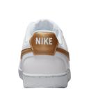 Nike Court Vision Low Next Nature Womens Casual Shoes White/Gold US 8