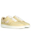 Nike Court Vision Low 'Sesame Camo' Sneakers | Tan | Women's Size 8.5