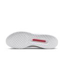 Nike Court Zoom Pro Tennis Shoes - White/Washed Teal/Habanero Red 10
