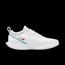 Nike Court Zoom Pro Tennis Shoes - White/Washed Teal/Habanero Red 8