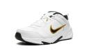 Nike Defyallday 4E Shoes - Size 14 - 103 White/Black-Gold Suede