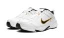Nike Defyallday 4E Shoes - Size 14 - 103 White/Black-Gold Suede