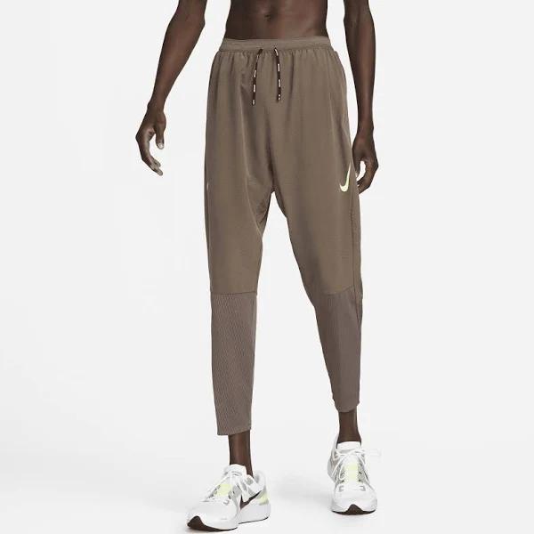 Nike Dri-FIT ADV Aeroswift Men's Racing Trousers - Brown - 50% Recycled Polyester
