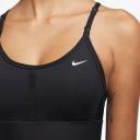 Nike Dri Fit Indy Light Support Padded Longline Sports Bra Black S Woman
