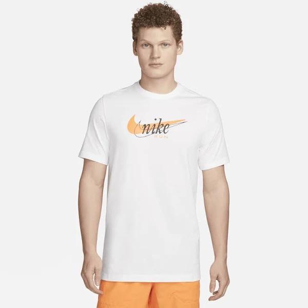 Nike Dri-FIT Men's Running T-Shirt - White