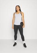 Nike Dri-FIT One Elastika Women's Standard Fit Tank - 50% Recycled Polyester - White