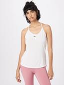 Nike Dri-FIT One Elastika Women's Standard Fit Tank - 50% Recycled Polyester - White
