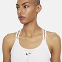 Nike Dri-FIT One Elastika Women's Standard Fit Tank - 50% Recycled Polyester - White
