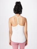 Nike Dri-FIT One Elastika Women's Standard Fit Tank - 50% Recycled Polyester - White