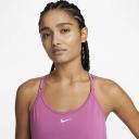 Nike Dri-FIT One Elastika Women's Standard Fit Tank - Pink - 50% Recycled Polyester