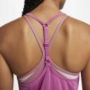 Nike Dri-FIT One Elastika Women's Standard Fit Tank - Pink - 50% Recycled Polyester