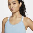 Nike Dri-FIT One Elastika Women Standard Fit Tank - Worn Blue/White M