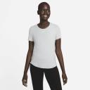 Nike Dri Fit One Luxe Standard Fit Short Sleeve T-Shirt White S Woman