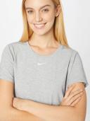 Nike Dri Fit One Luxe Standard Fit Short Sleeve T-Shirt White S Woman