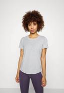 Nike Dri Fit One Luxe Standard Fit Short Sleeve T-Shirt White S Woman