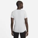 Nike Dri Fit One Luxe Standard Fit Short Sleeve T-Shirt White S Woman